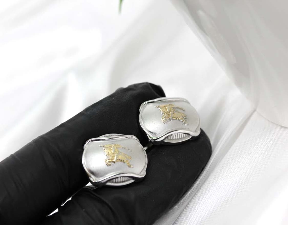 버버리 A-등급 남자 명품 커프스 빈티지 상품이미지8