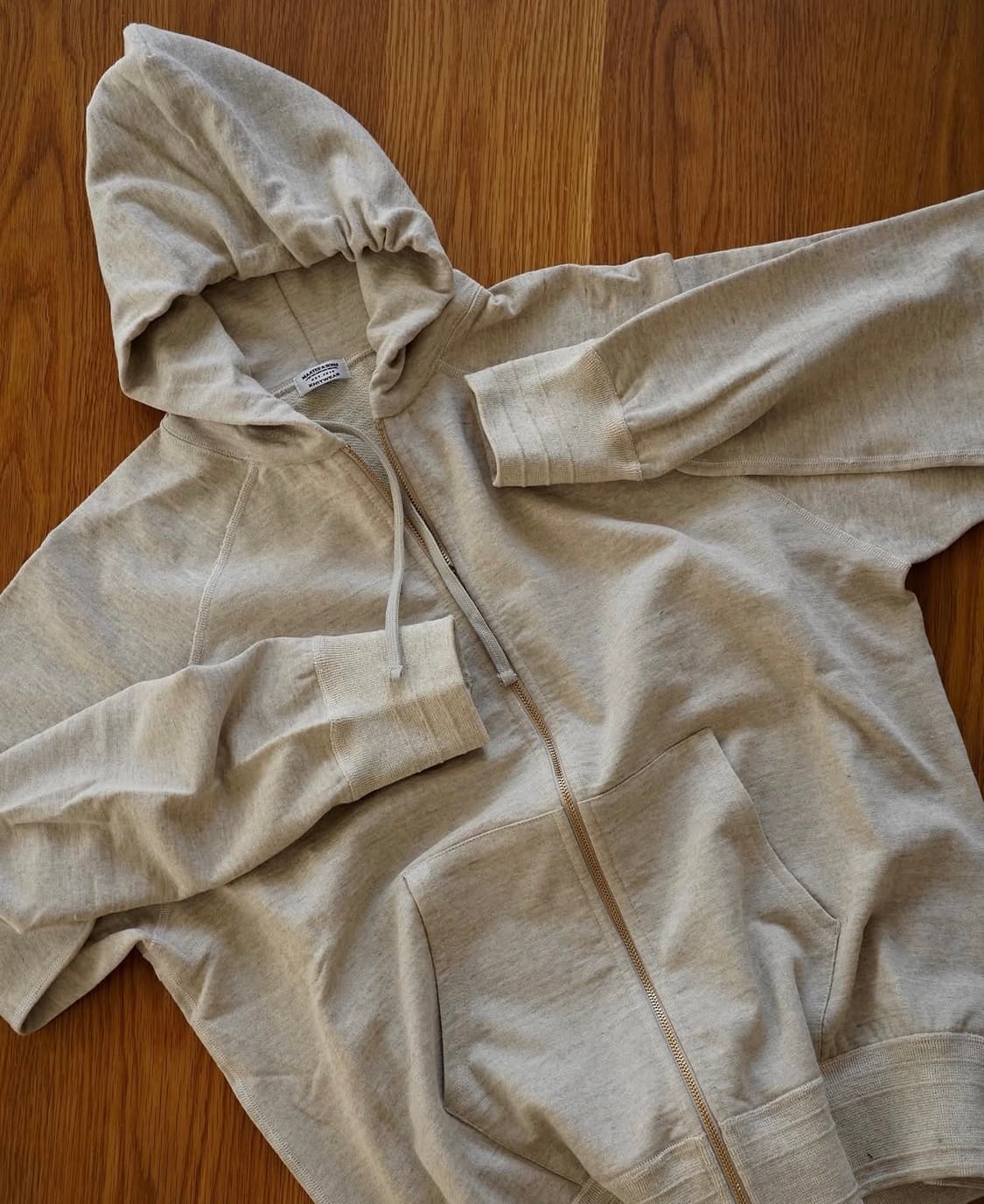 마티앤선즈 린넨코튼실크 후드집업 상품이미지1