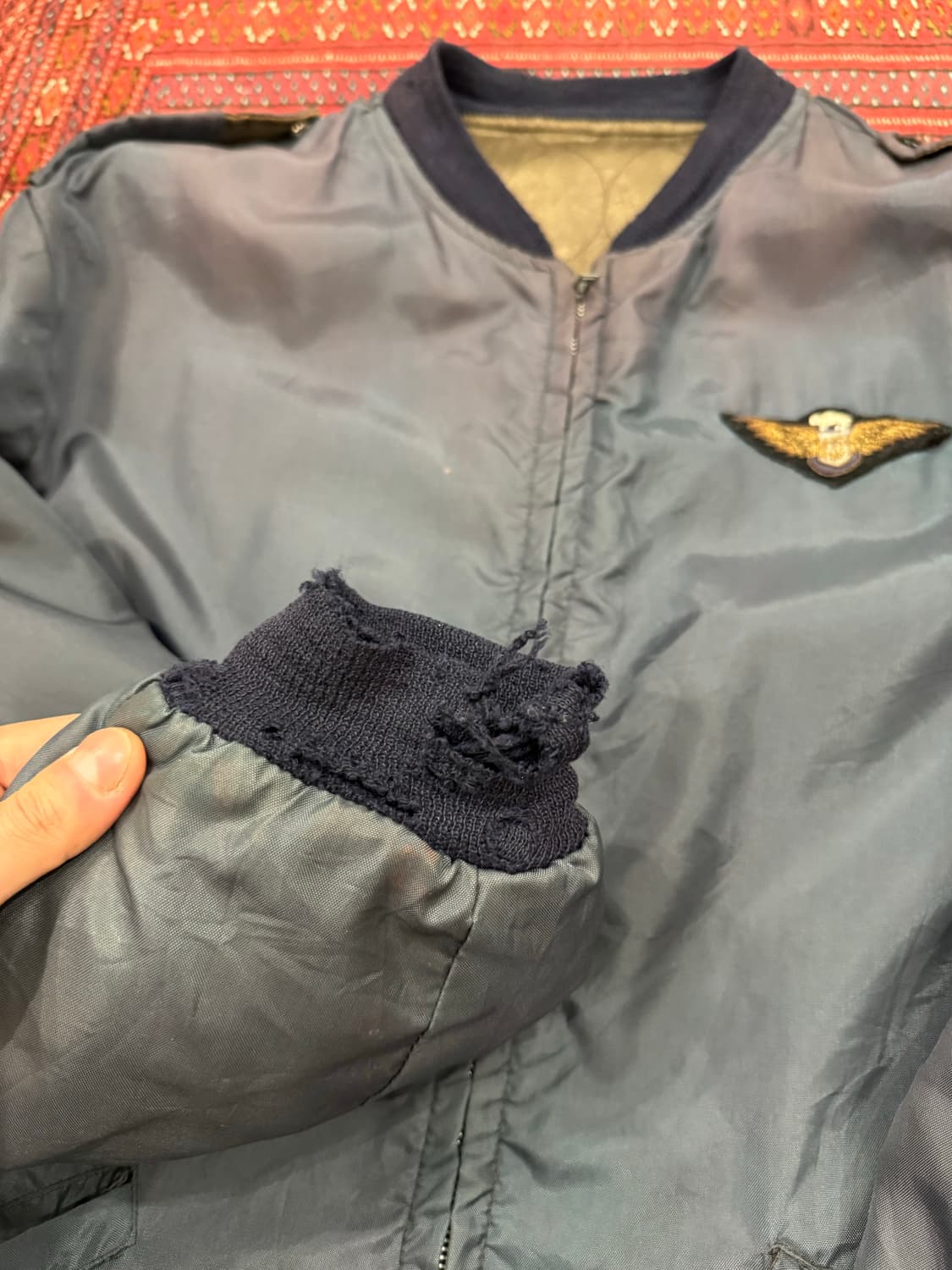 70s 빈티지 항공점퍼 상품이미지3