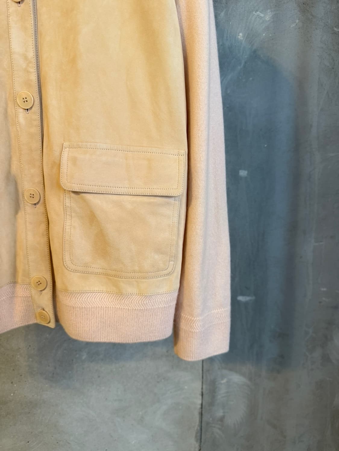 로로피아나 캐시미어 스웨이드 해링턴 자켓 55 상품이미지7