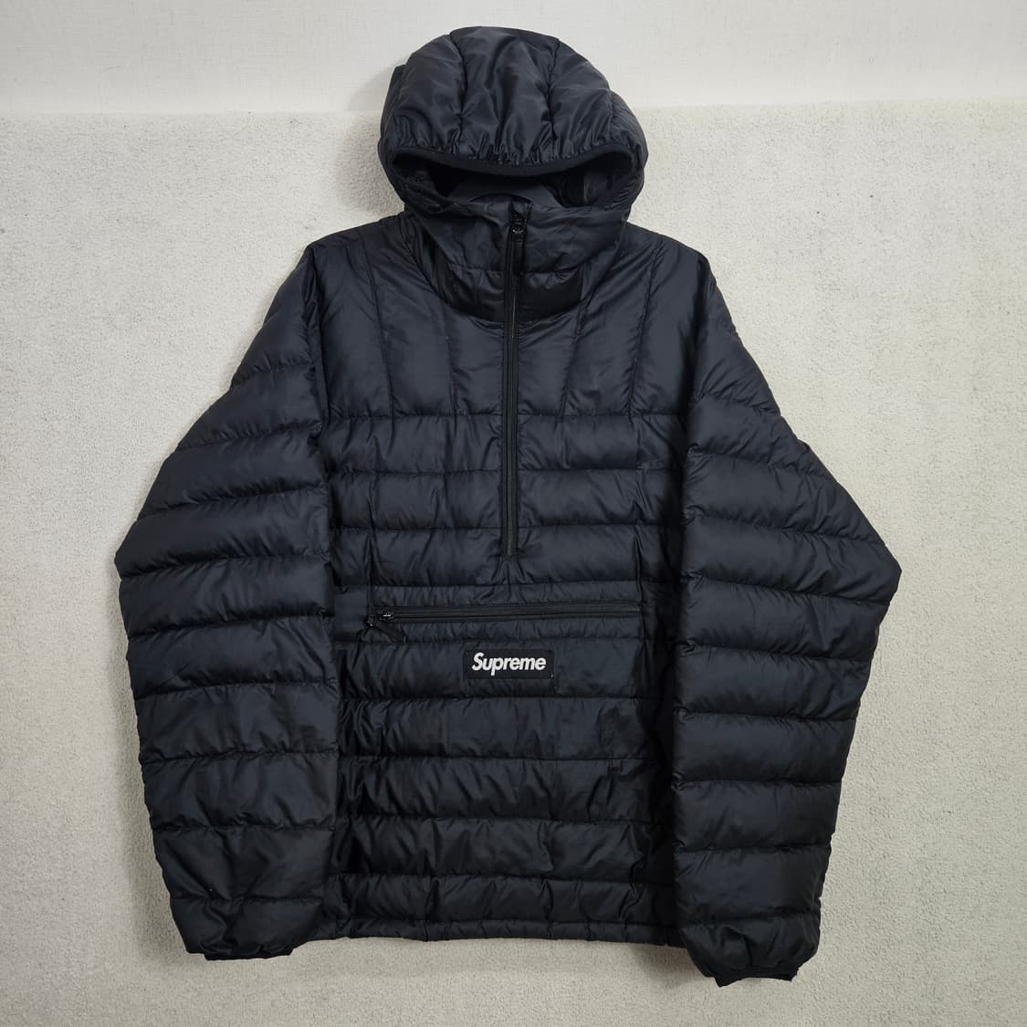 슈프림 마이크로 다운 하프집 후드 S 상품이미지1