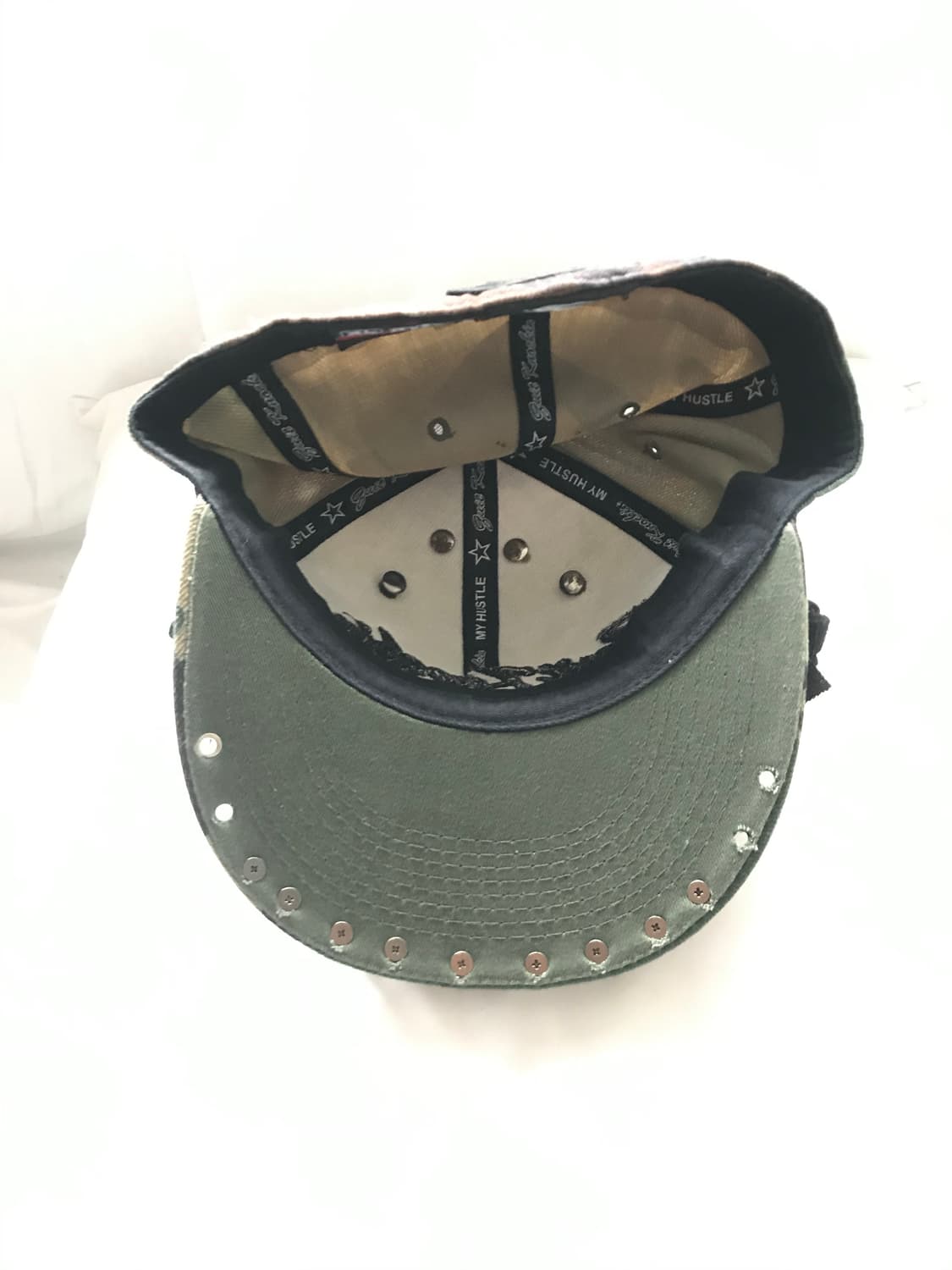 Custom🐾)Military 🦴⚡️⭐️ spark snapback 상품이미지5