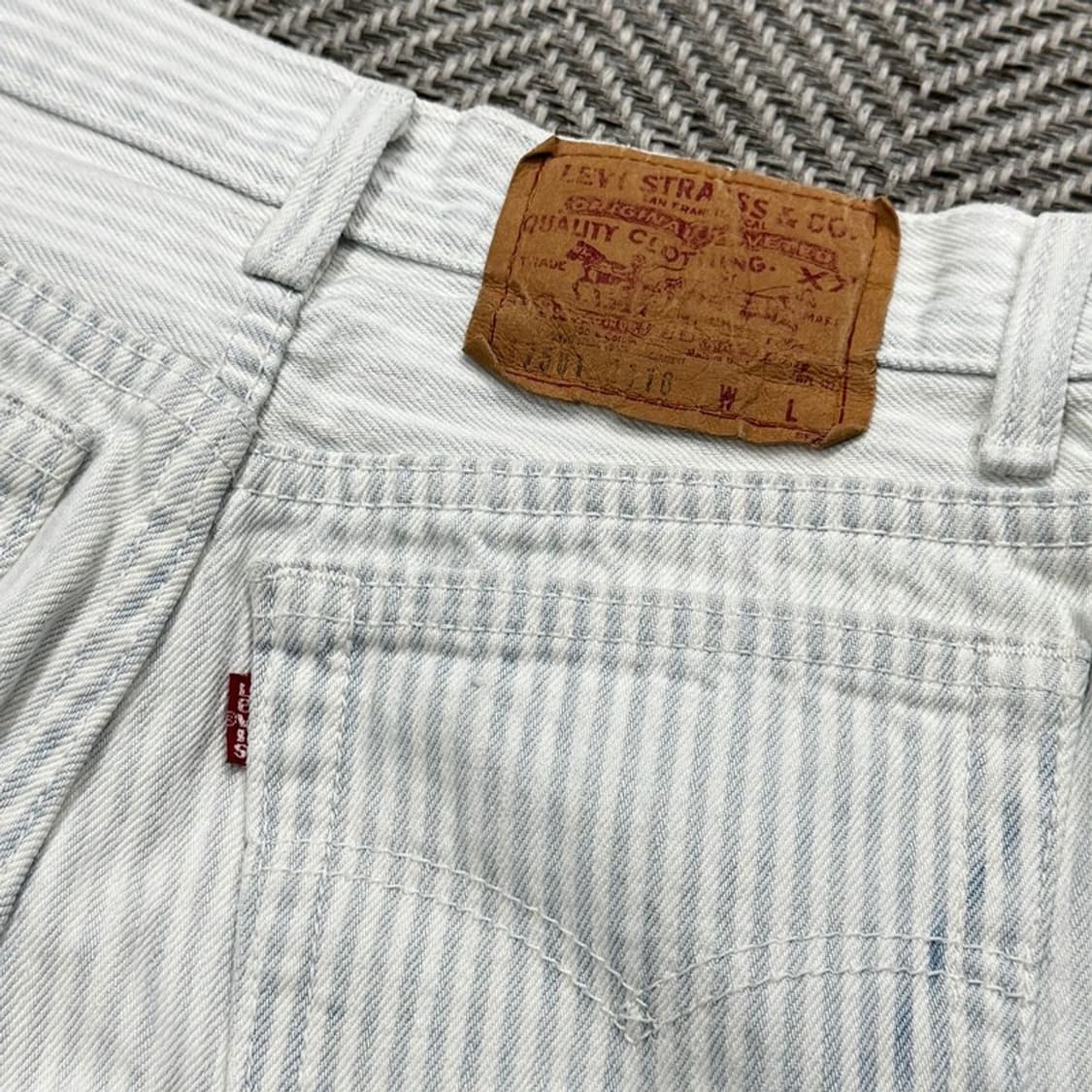 usa 리바이스 스트라이프 데님 팬츠 v2831 상품이미지7