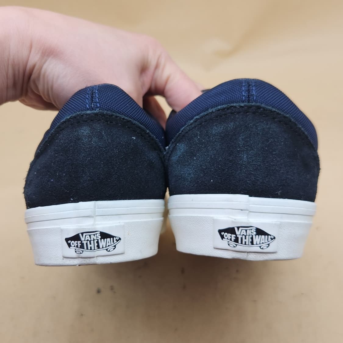 반스 올드스쿨 코듀라 네이비 남성스니커즈 255 상품이미지4