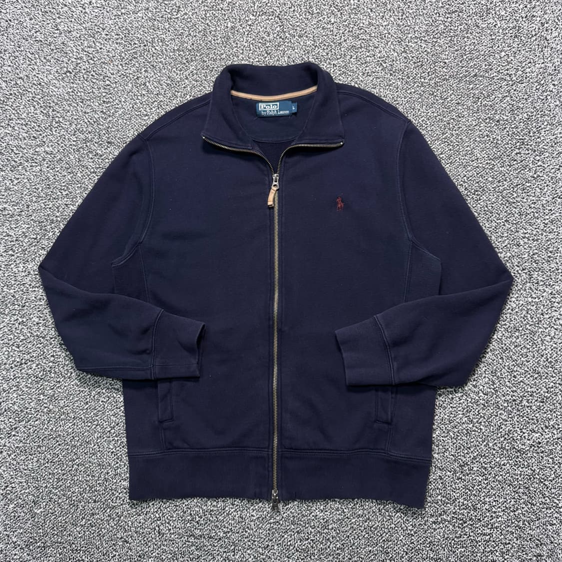 Name : 폴로 랄프로렌 시그니처로고 네이비컬러 코튼집업 :)  상품이미지2