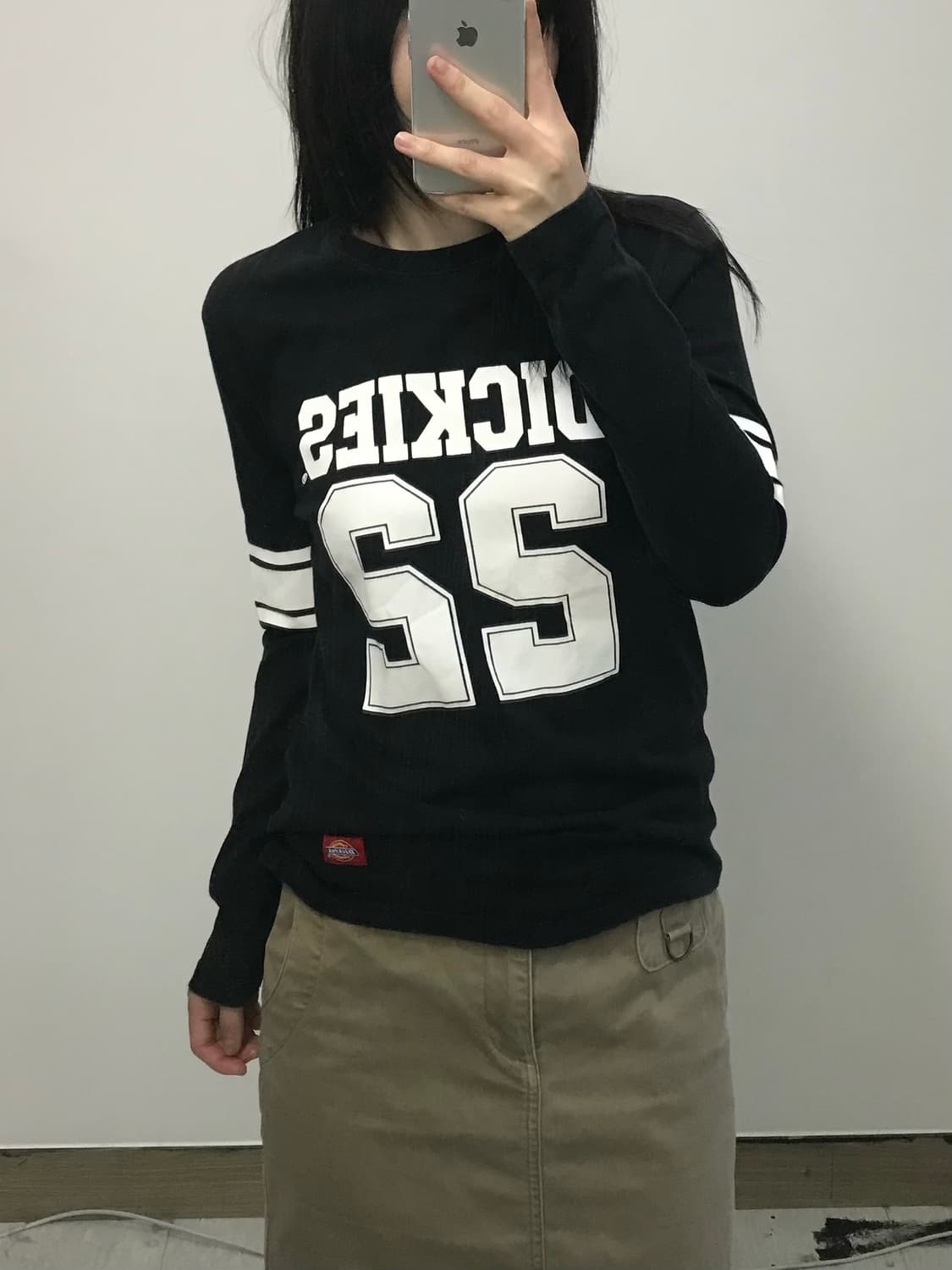 디키즈 블랙 롱슬리브 티셔츠 상품이미지1