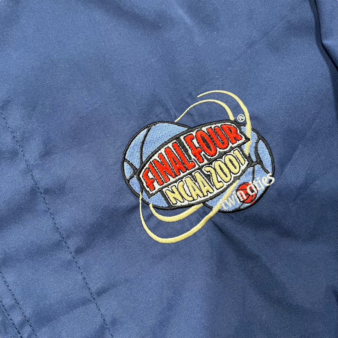 Lee 00s NCAA 파이널 포 덩크 올드스쿨 더블 후리스 아노락 상품이미지5