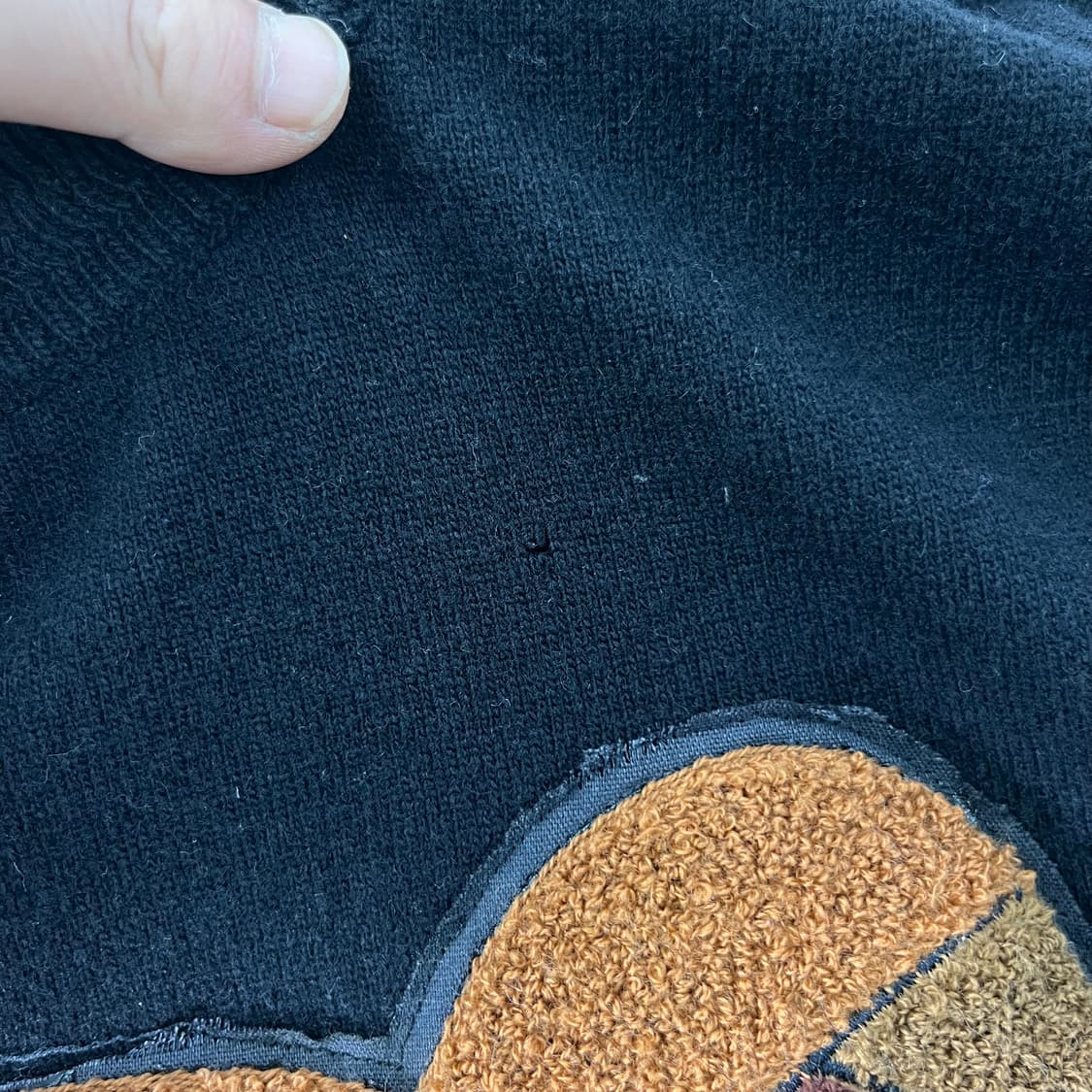 100 필립 플레인 갱스터 베어 패치 니트 상품이미지5