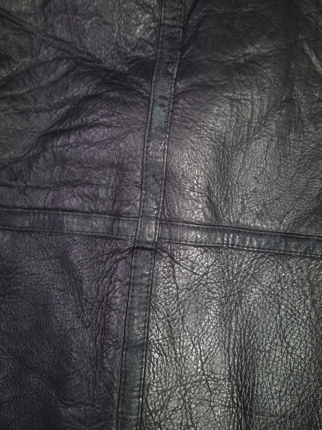 90's 국내산 미공군 B-3 TYPE 리얼레더 항공폭격기 무스탕 상품이미지10