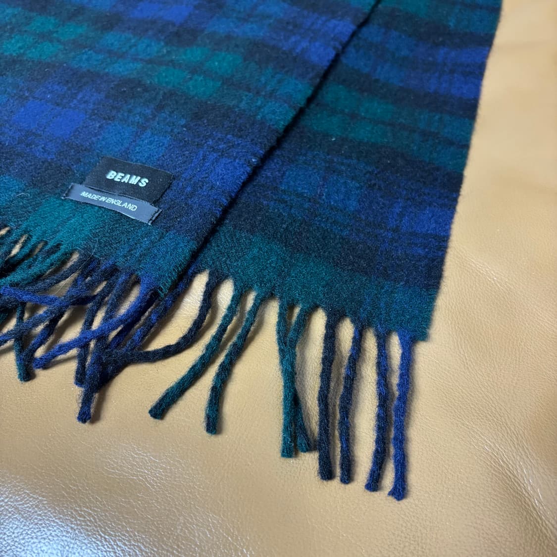 Beams 빔즈 타탄체크 머플러 목도리 (Tartan Check) 상품이미지6