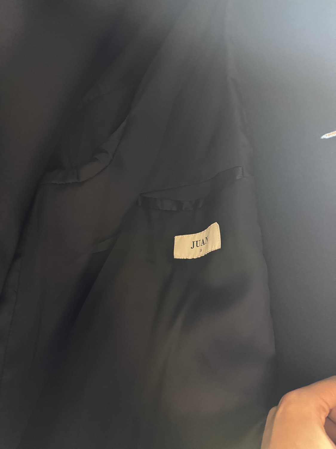 주앙옴므 오버사이즈 케이프 코트 네이비 s 상품이미지4