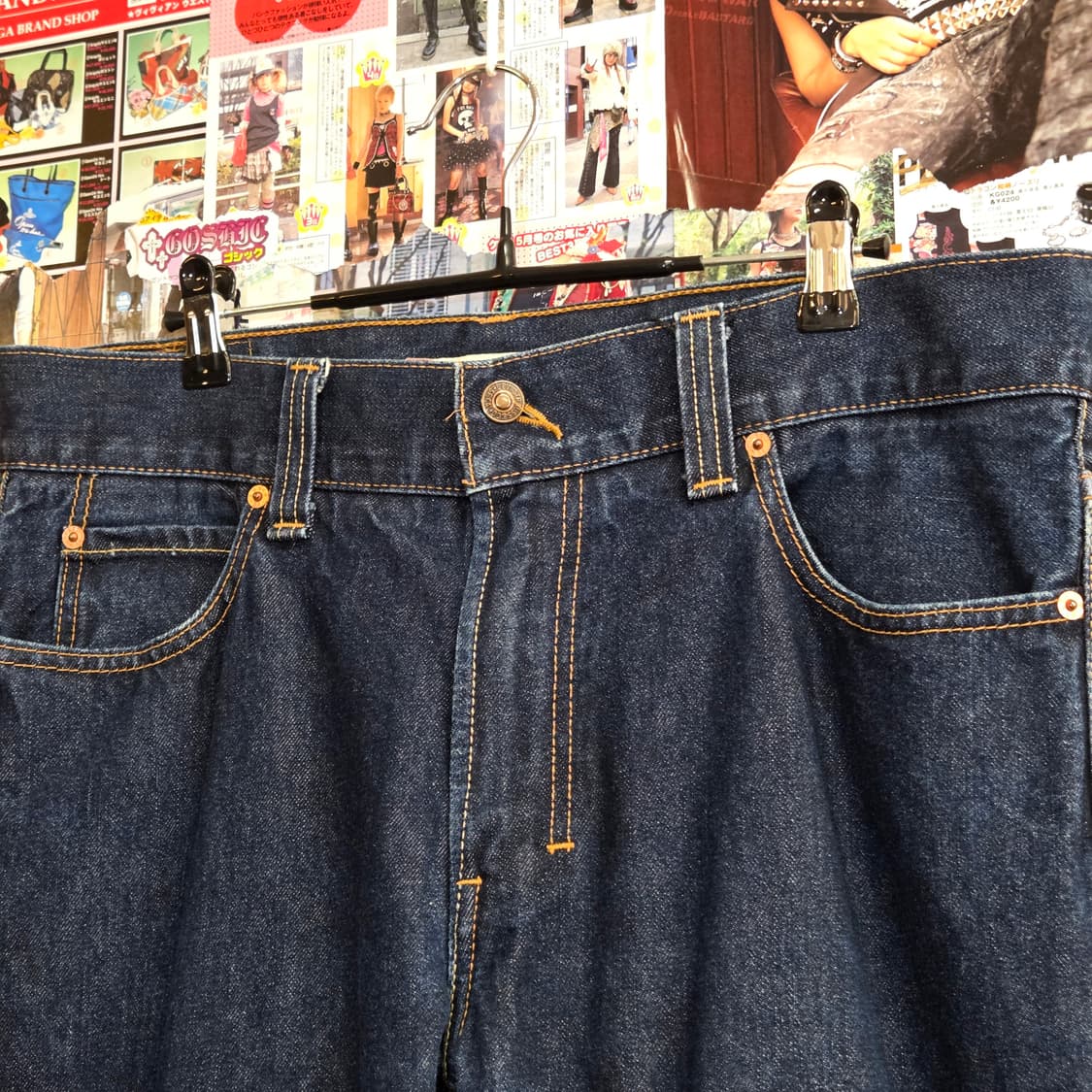 리바이스 523 진청 데님 팬츠 상품이미지7