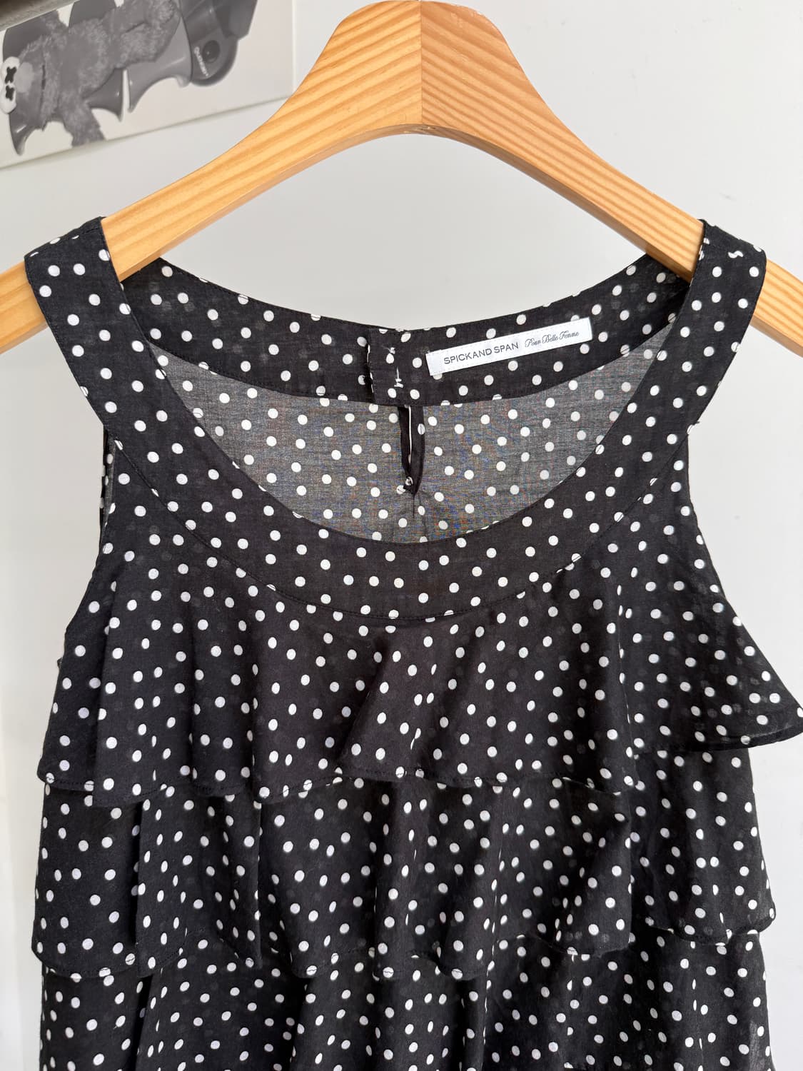 SPICK & SPAN (Made in Japan) 도트 탑  상품이미지2