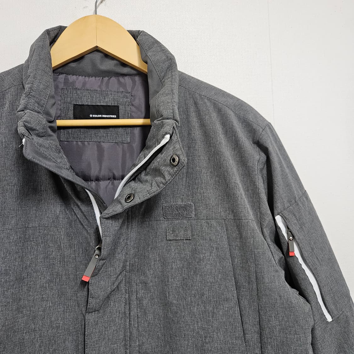 100 코오롱 인더스트리 패딩 필드자켓 상품이미지3