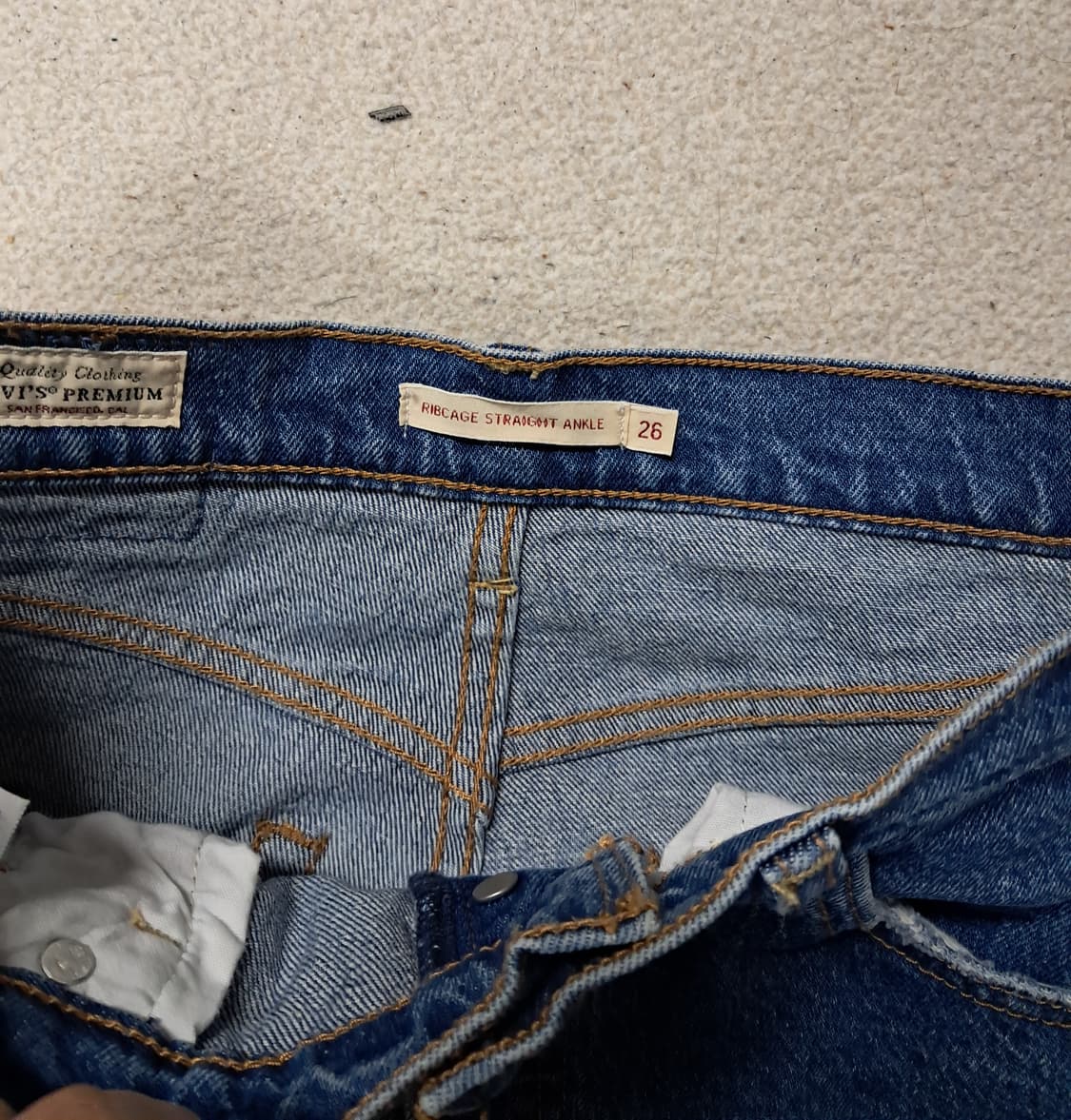 리바이스  립케이지 스트레이트 상품이미지5