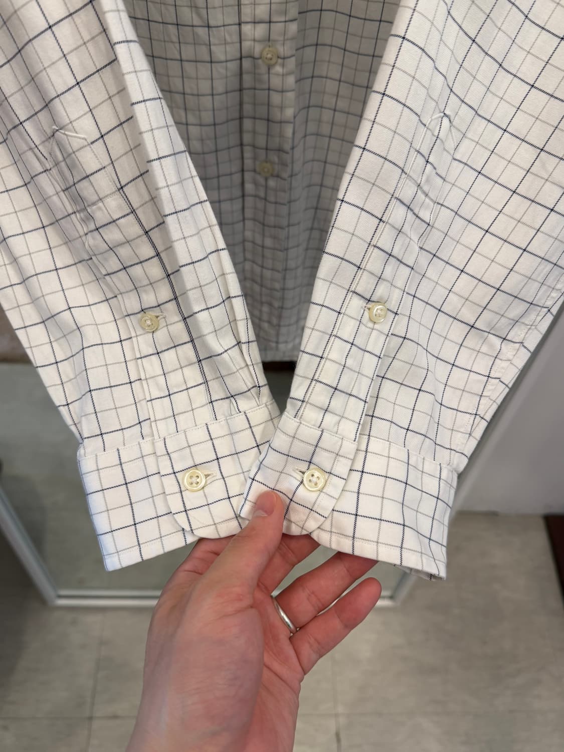 00s Polo RL 폴로 랄프로렌 Classic Fit 체크 셔츠 상품이미지4