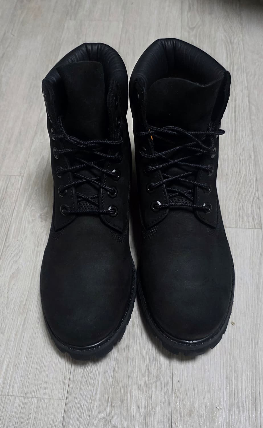 팀버랜드 6인치 워터프루프 프리미엄 블랙 워커 부츠 255 상품이미지2