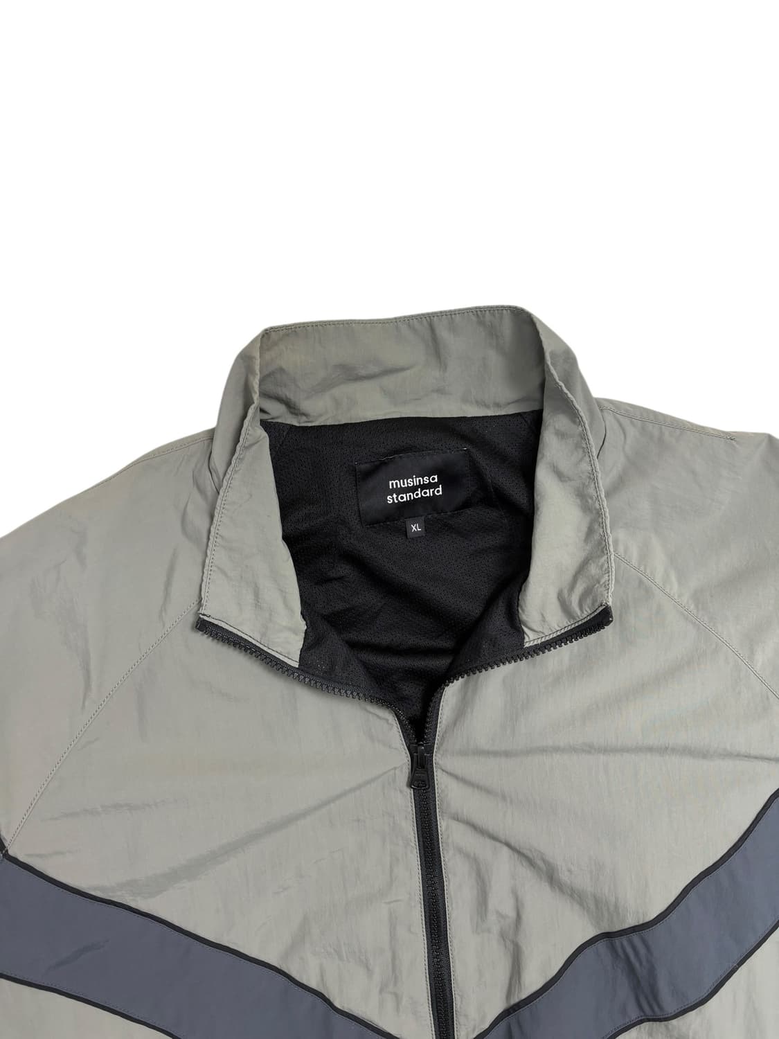 무신사 스탠다드 바람막이 카키 상품이미지6