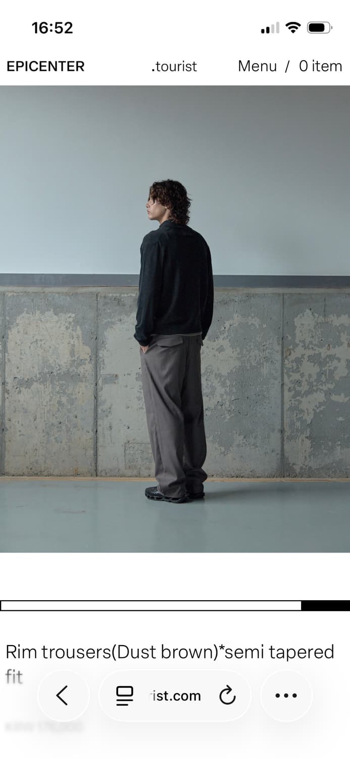 XL)에피센터 투어리스트 Rim 팬츠 상품이미지2