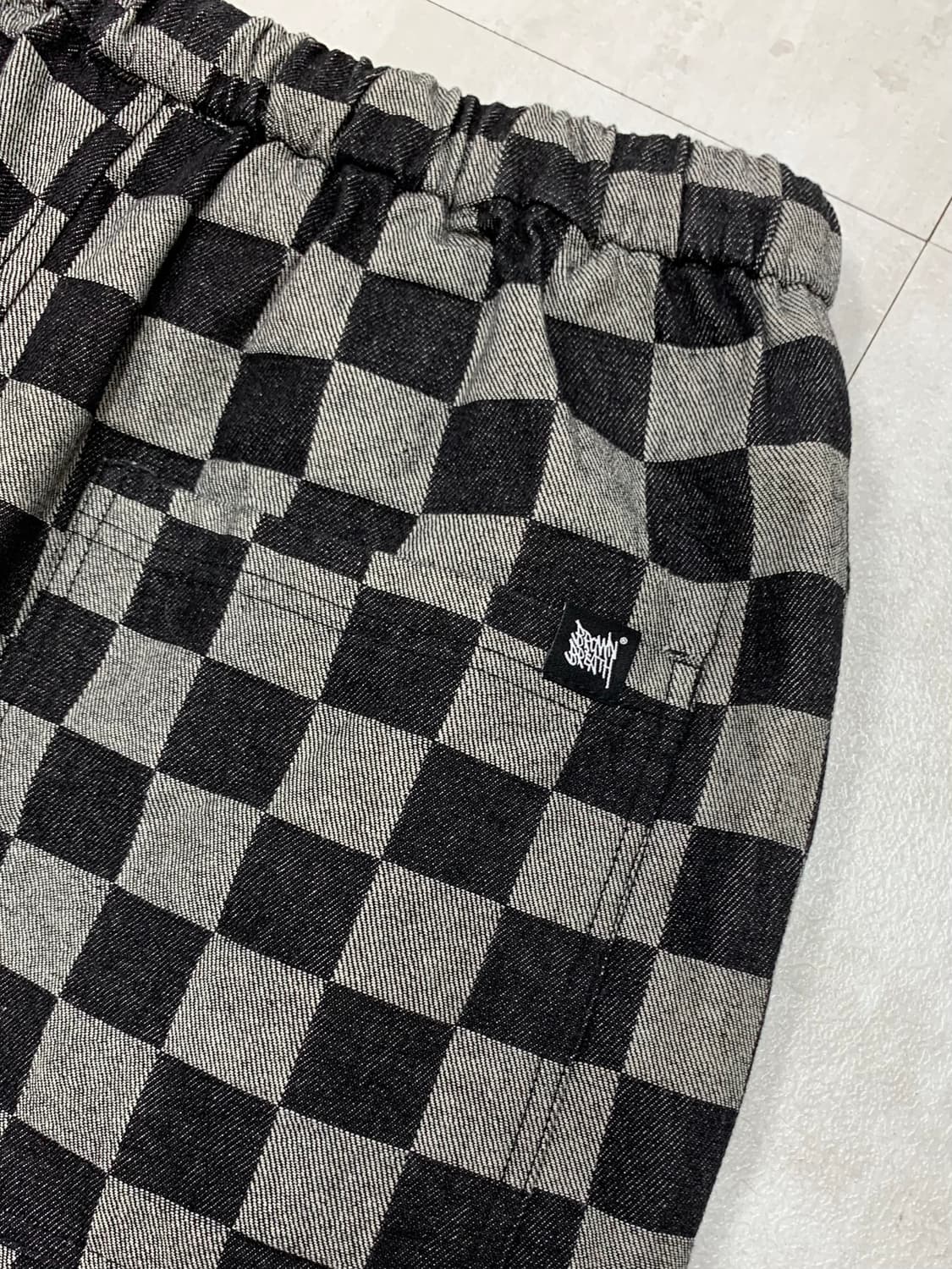 Brown breath 체크 벌룬 팬츠 #601 상품이미지7