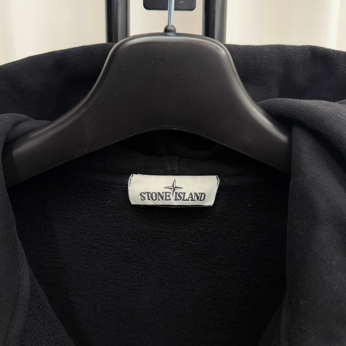 [XXL] 스톤아일랜드 후드집업 블랙 상품이미지2