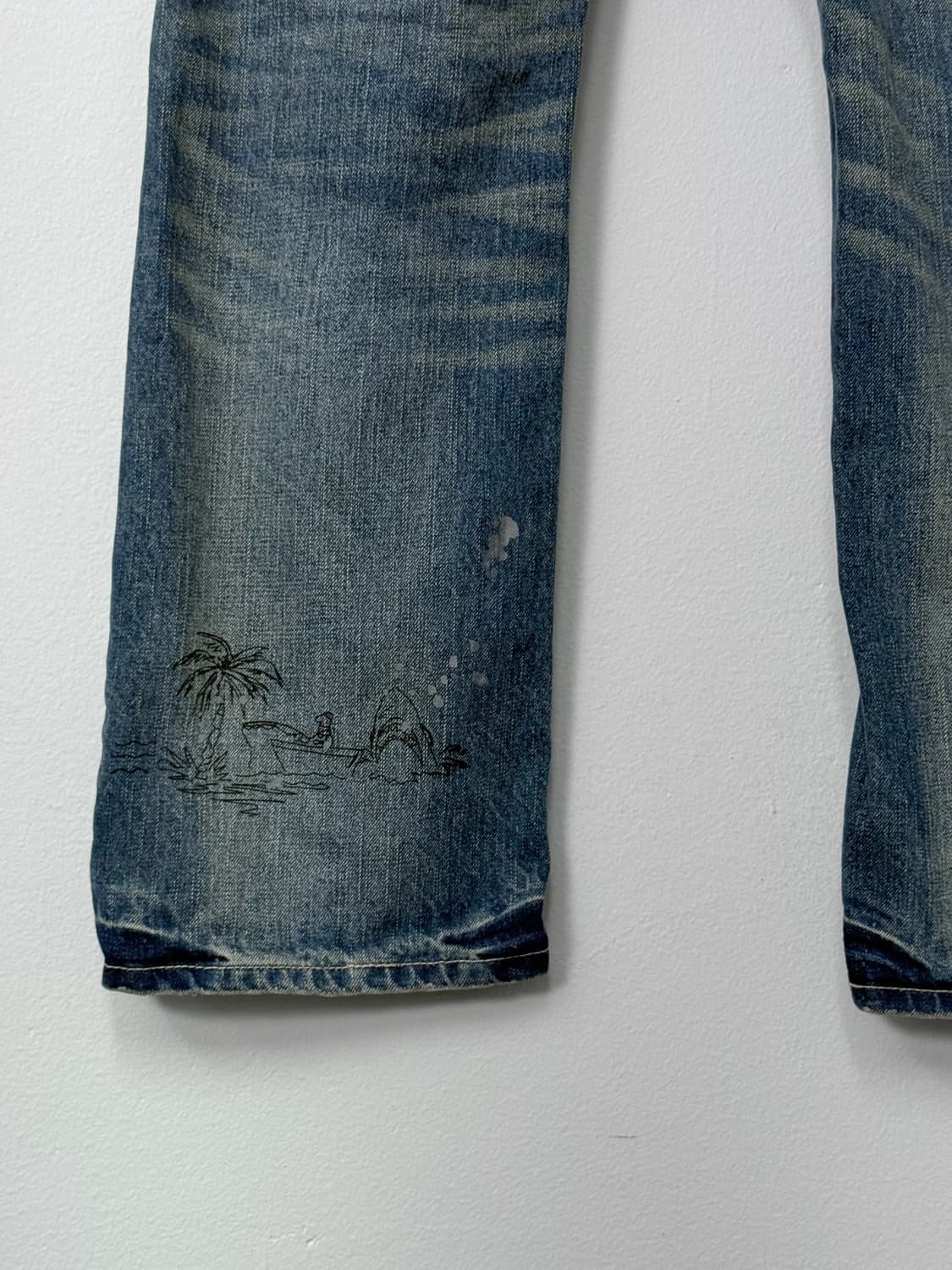 american eagle 워시드 데님 팬츠 상품이미지6