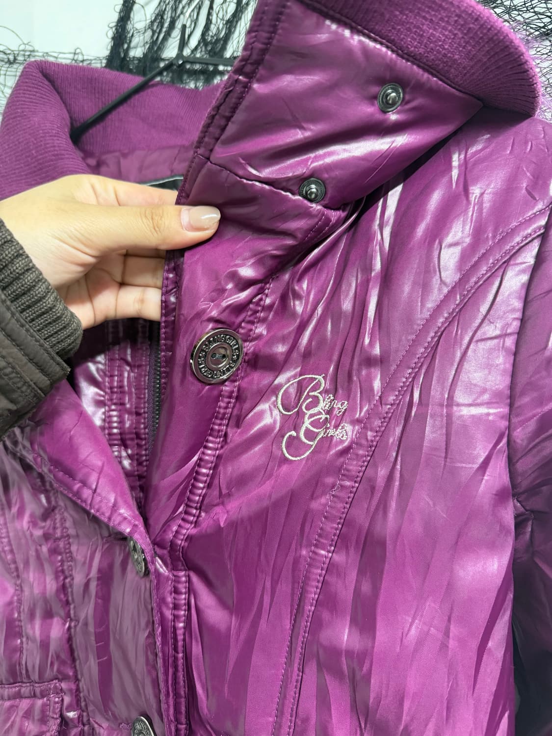 00s purple layered jacket 상품이미지6