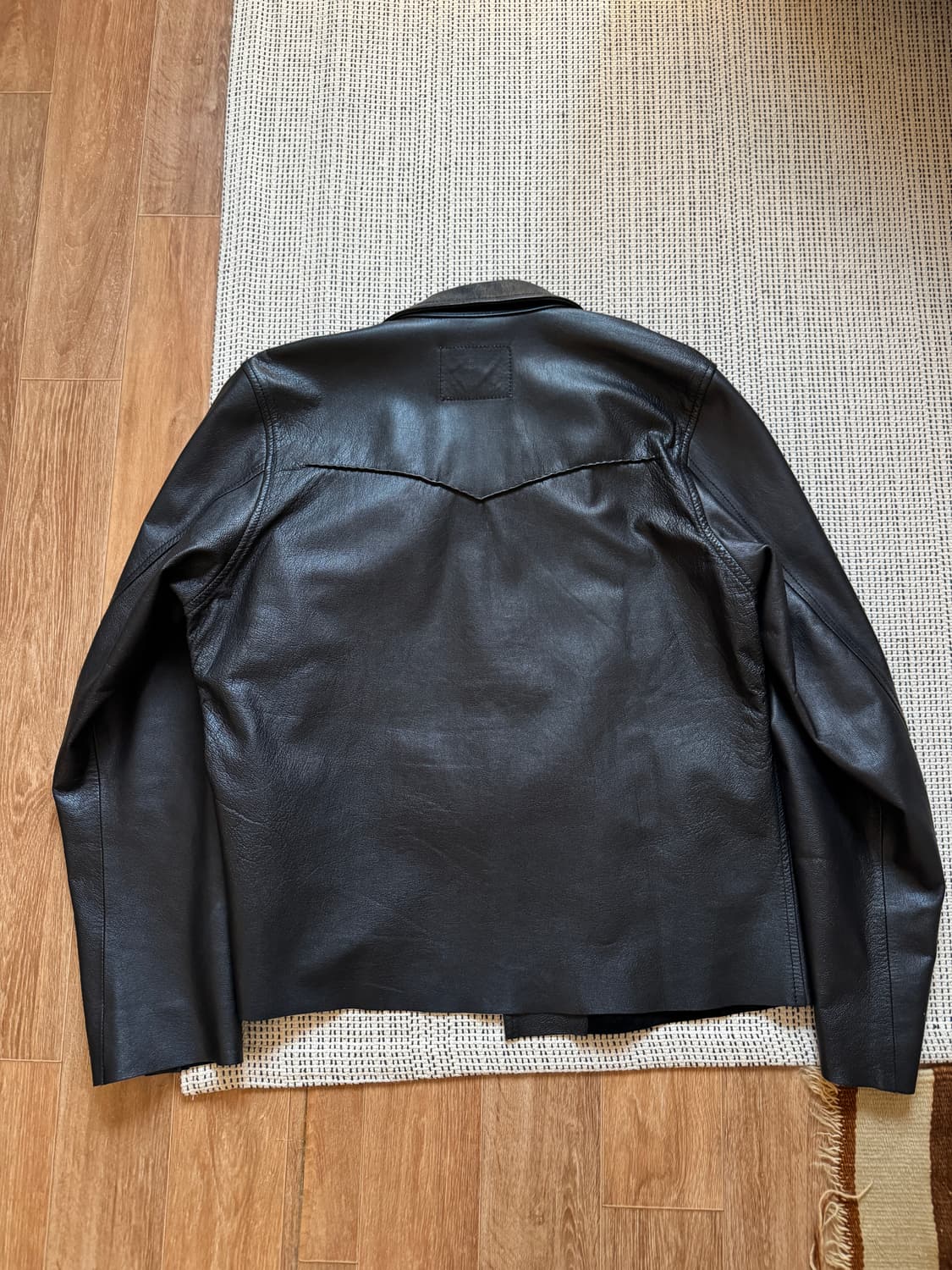 더 레터스 레더 웨스터 콘초 자켓 상품이미지6