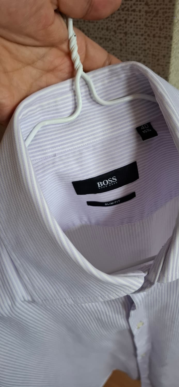 휴고보스 슬림핏 드레스 셔츠 40 / 15.5 사이즈 상품이미지6
