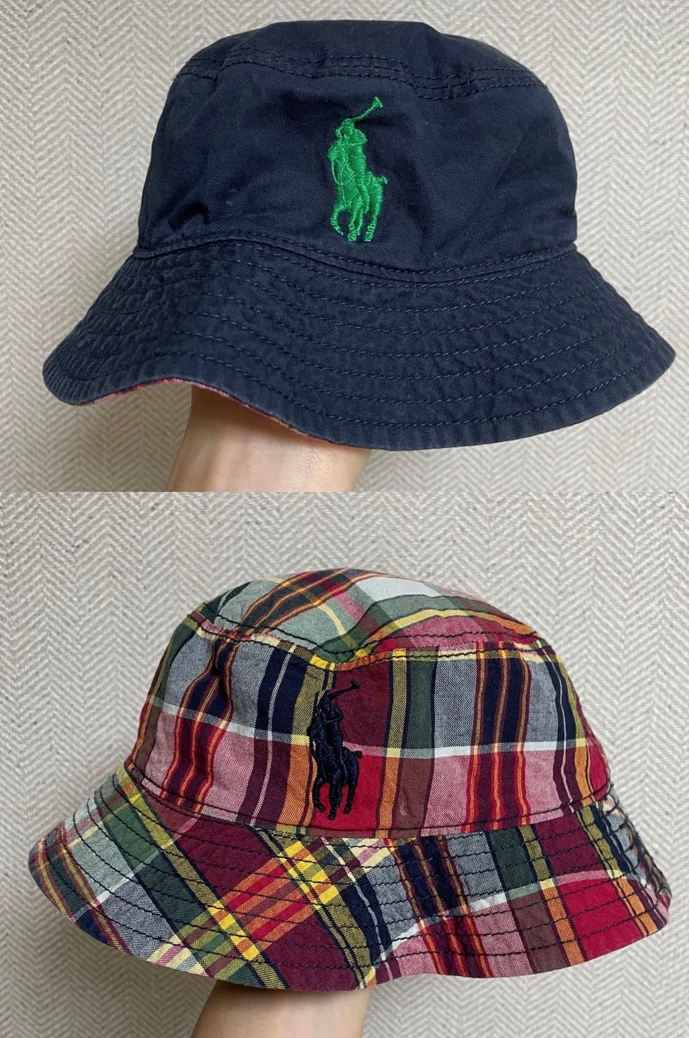 랄프로렌 키즈 양면 버킷햇  상품이미지1