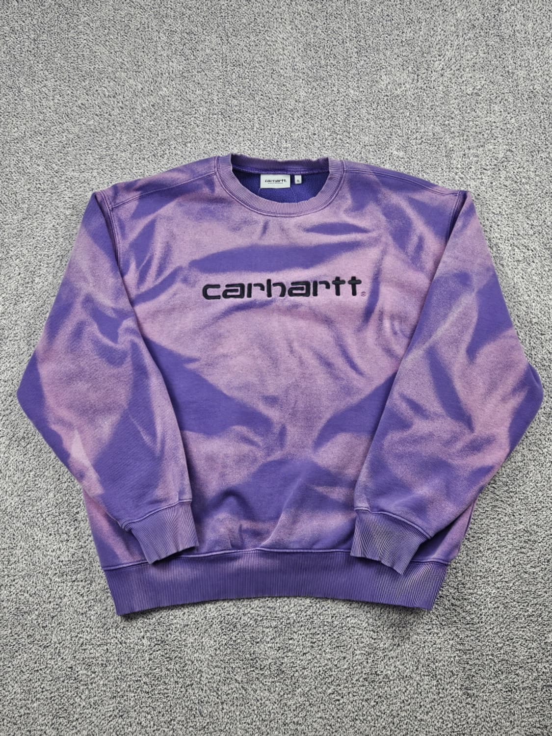 칼하트 빅로고 다잉 워시드 커스텀 맨투맨 ( XL ) / 10140 상품이미지2