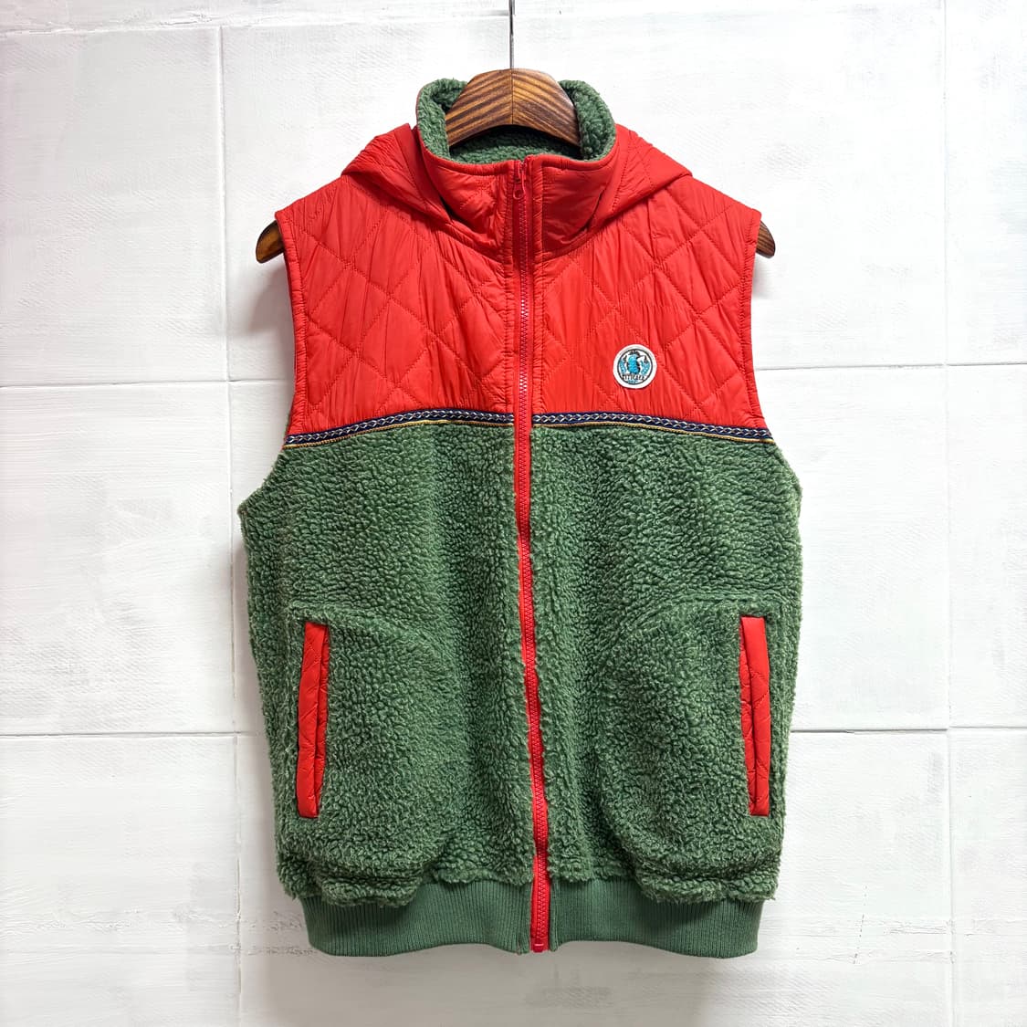 TITICACA 티티카카 뽀글이 플리스 후드 베스트 조끼  JPN  상품이미지2