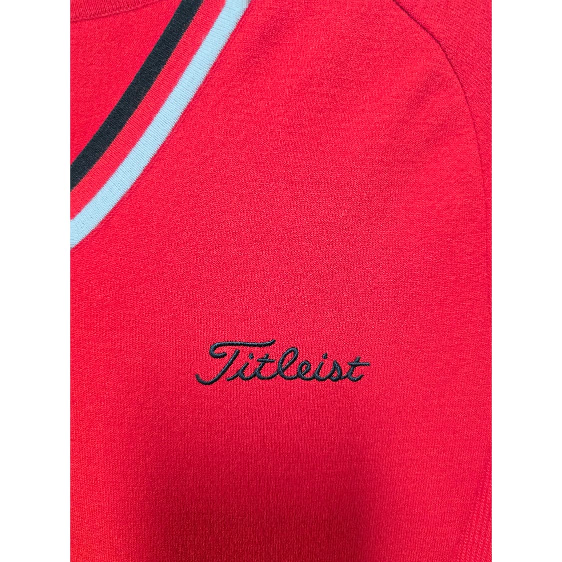 택포) 타이틀리스트 남성 V넥 골프 니트 L 상품이미지2