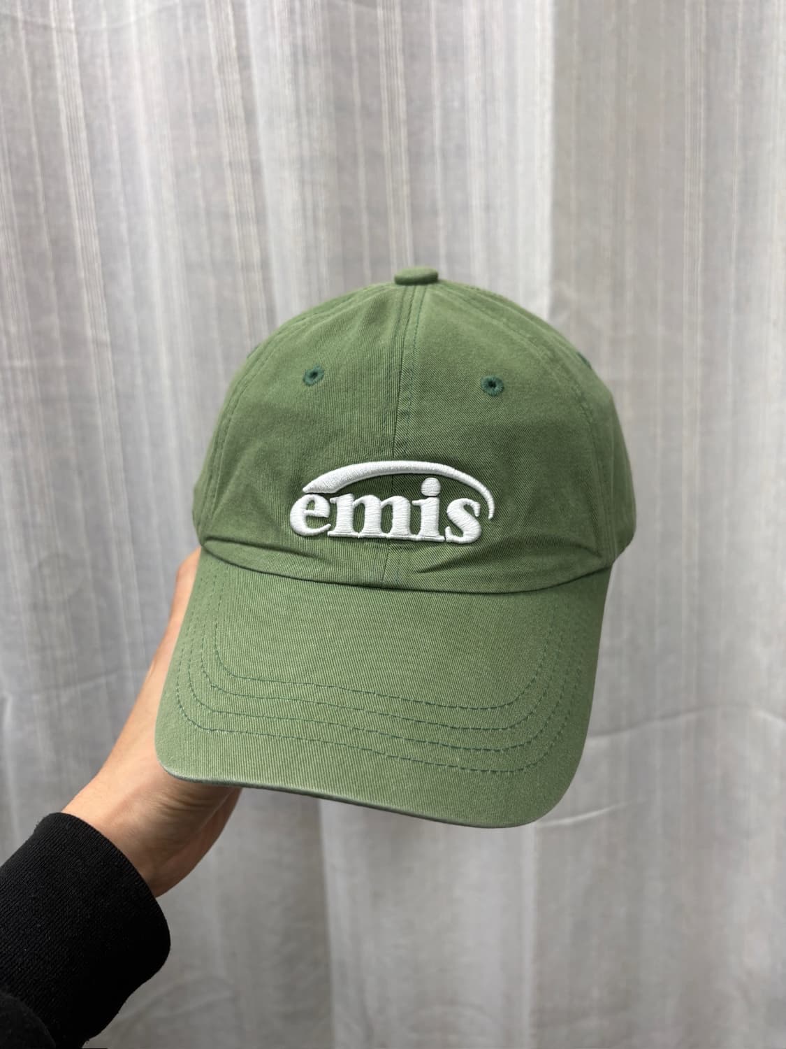 Emis 이미스 뉴로고 캡 그린 모자 상품이미지1