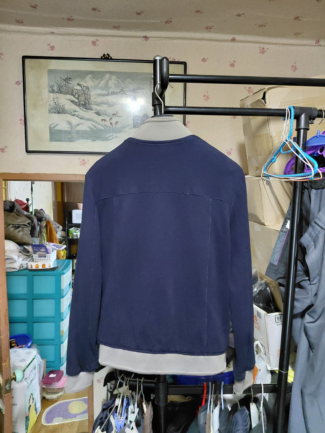 [자라맨]DENIM COUTURE 풀 집업 자켓 XL(100)사이즈 상품이미지2