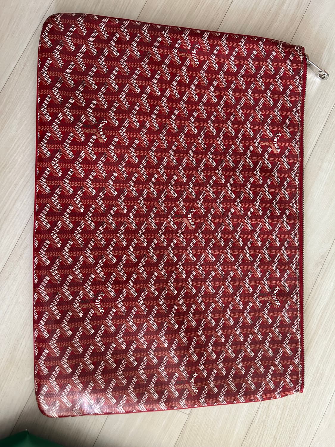 고야드 세나 클러치 레드 GM  상품이미지5