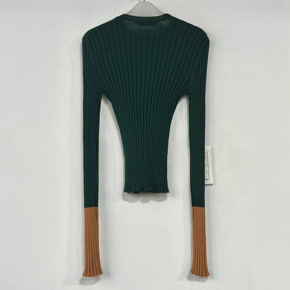 JW ANDERSON 앤더슨 투톤 골지 니트 상품이미지6