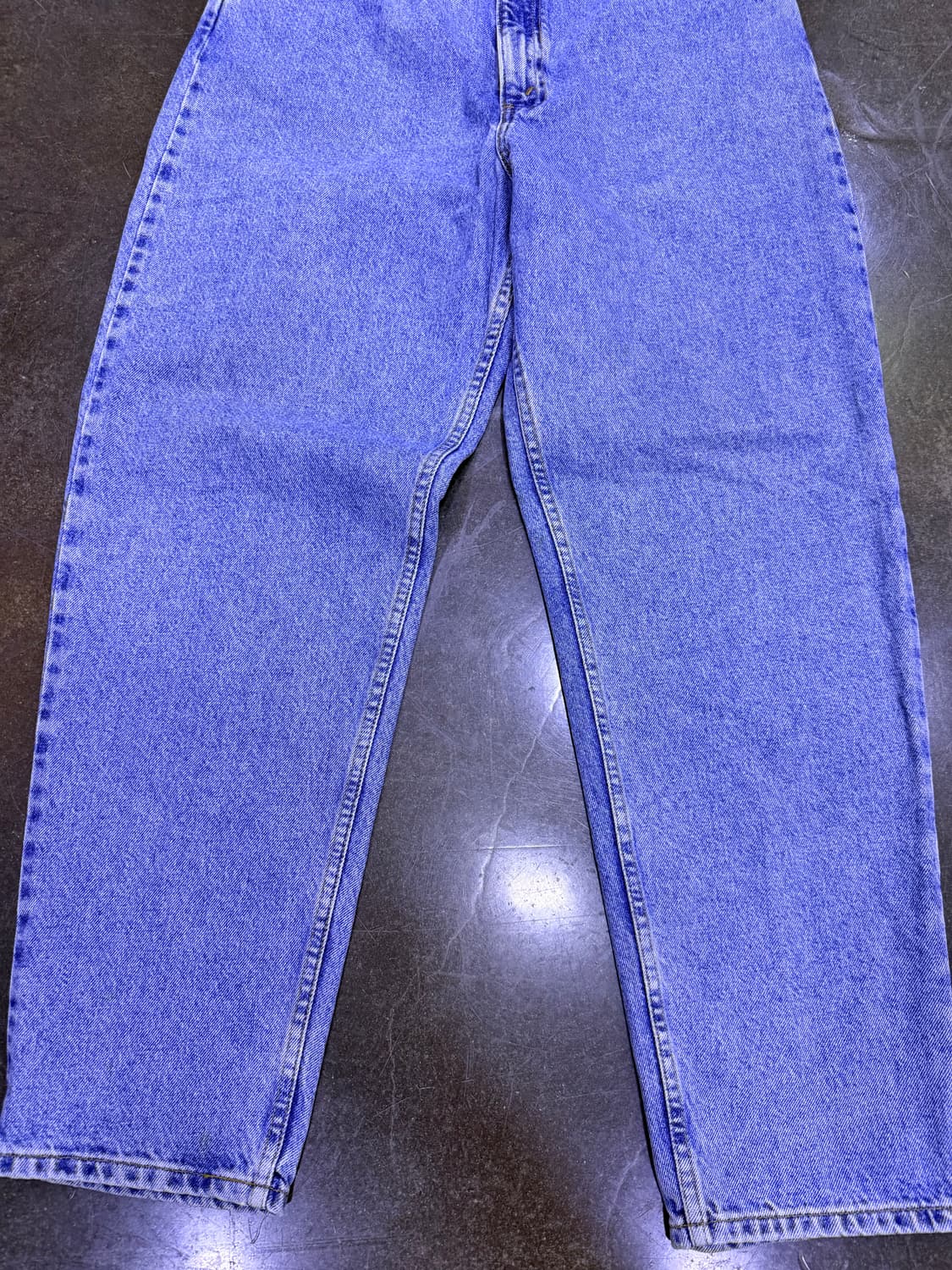 리바이스 550 90's 릴렉스핏 테이퍼드 레그 오렌지 R 데님팬츠 38 상품이미지5