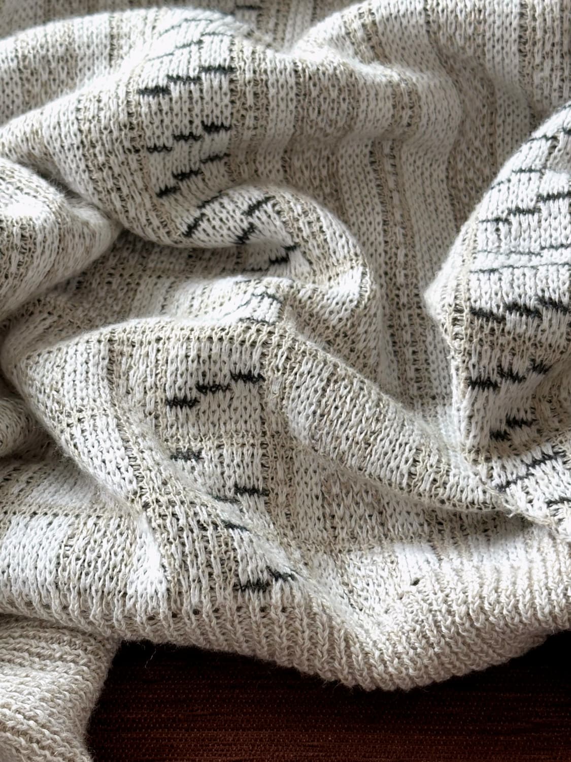 ITALY made cotton linen loose knit 상품이미지7