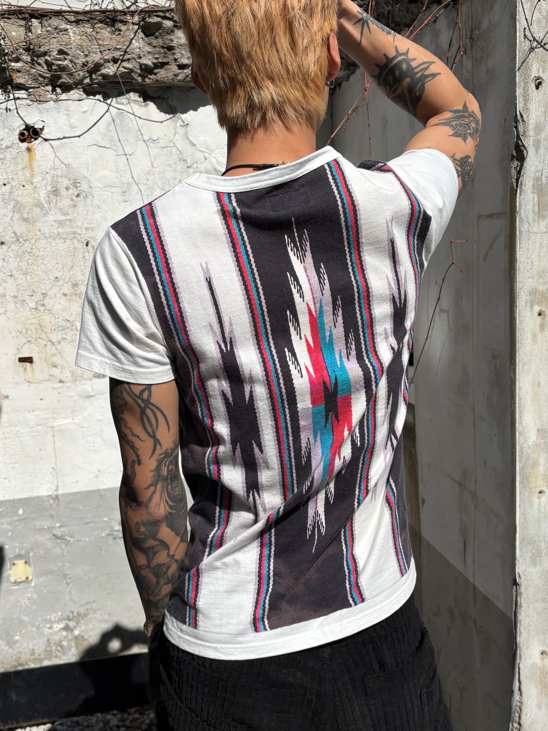 Neighborhood Navajo Pattern Graphic Tee 상품이미지7