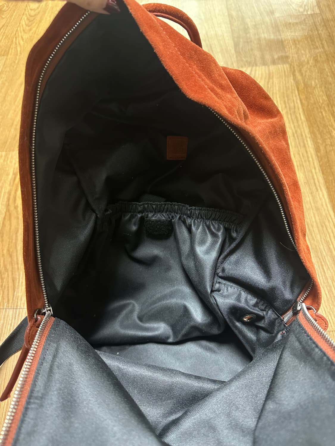 마지셔우드 스웨이드 백팩 상품이미지4