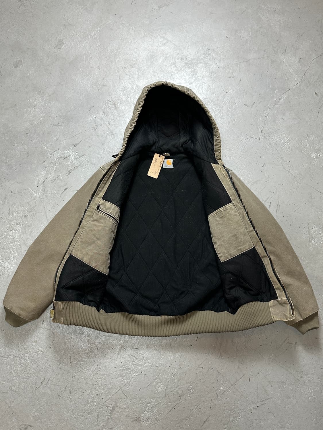 00's OG 칼하트 J130 액티브 자켓 칼하트 DES 후드 자켓 상품이미지7