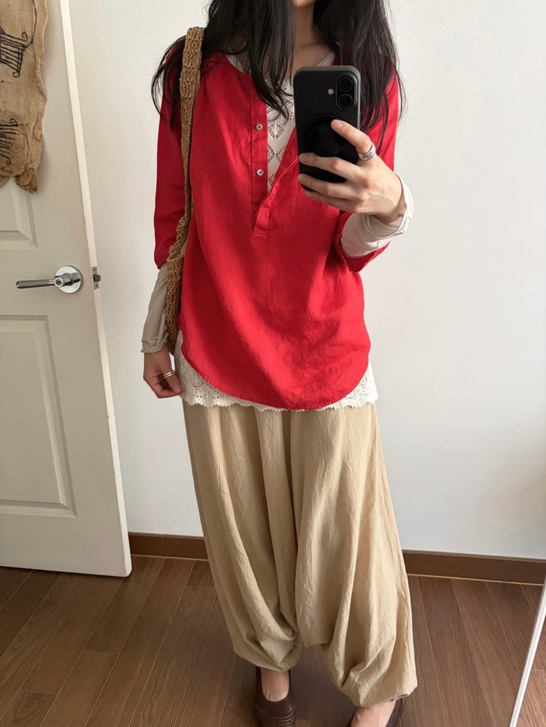 linen blouse 상품이미지4