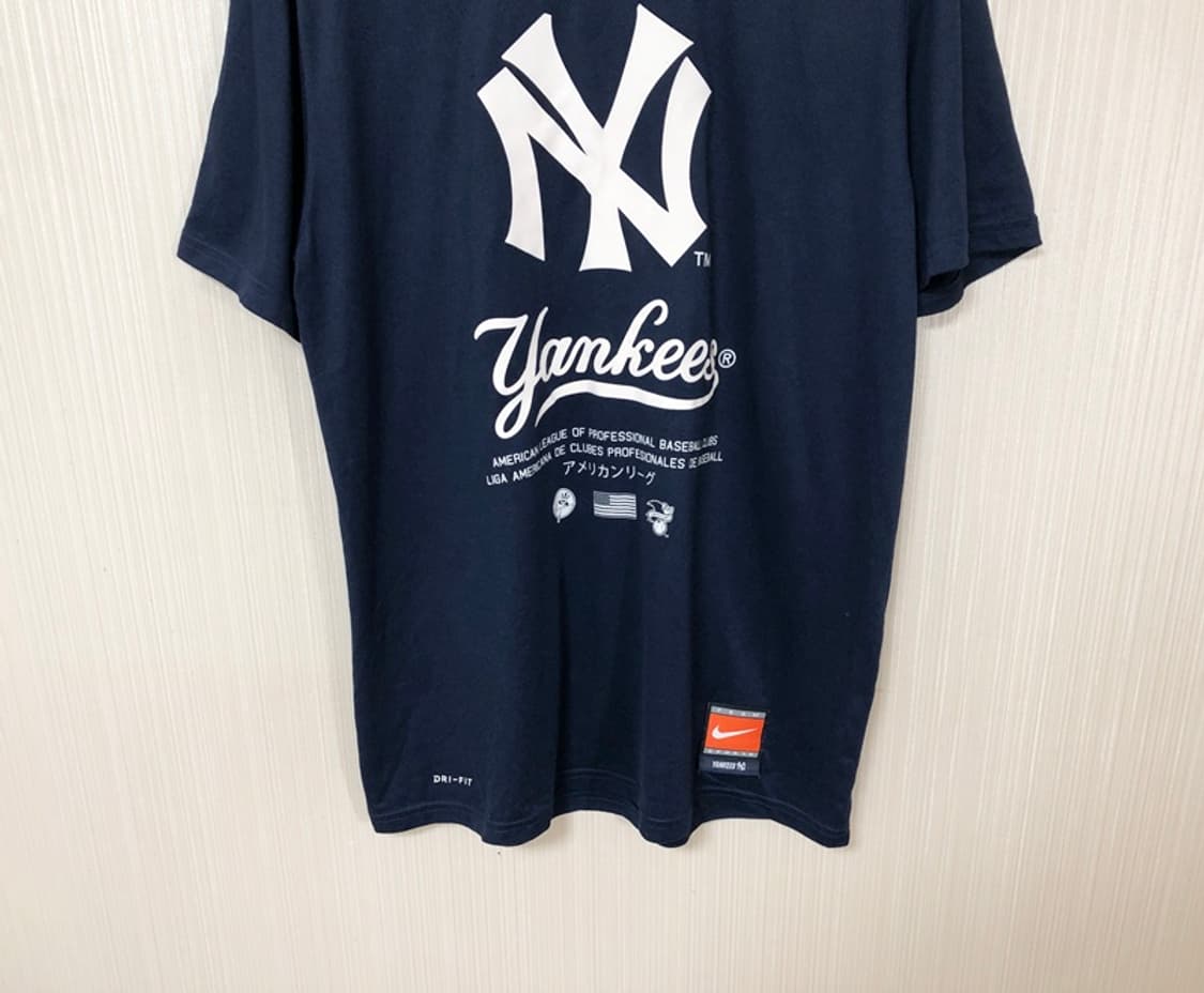 MLB 나이키 드라이핏 뉴욕양키스 티셔츠 L(해외) 상품이미지3