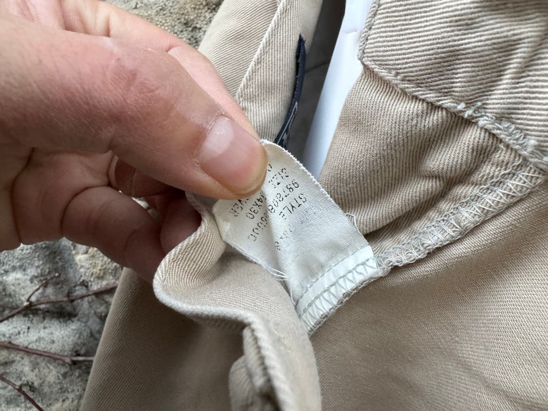 80~90s 폴로 랄프로렌 usa 빈티지 올드라벨 투턱 치노 팬츠 상품이미지9