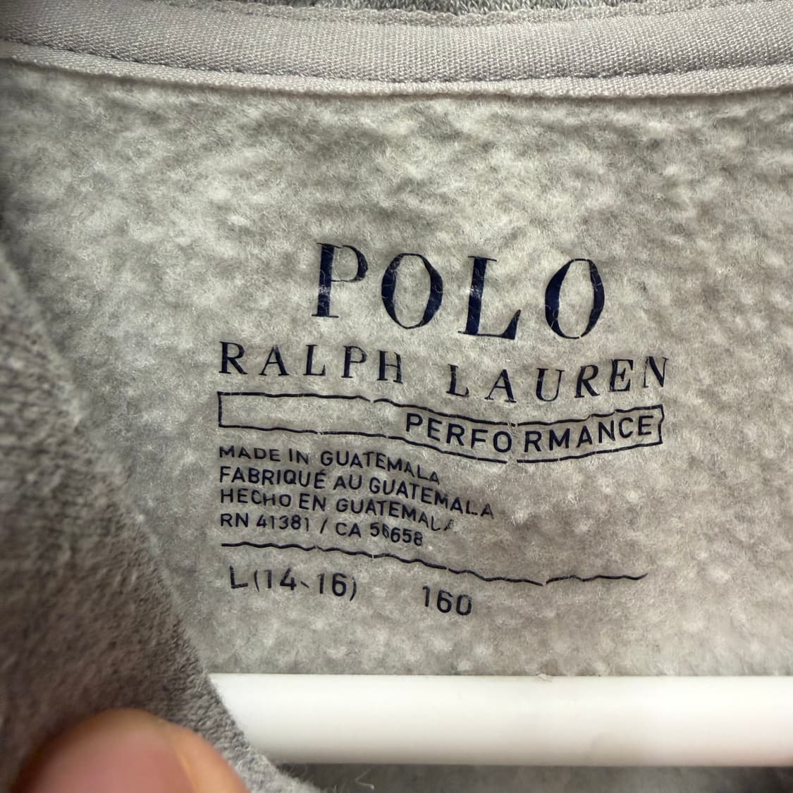 랄프로렌 폴로 후드티셔츠 14-16세  상품이미지2