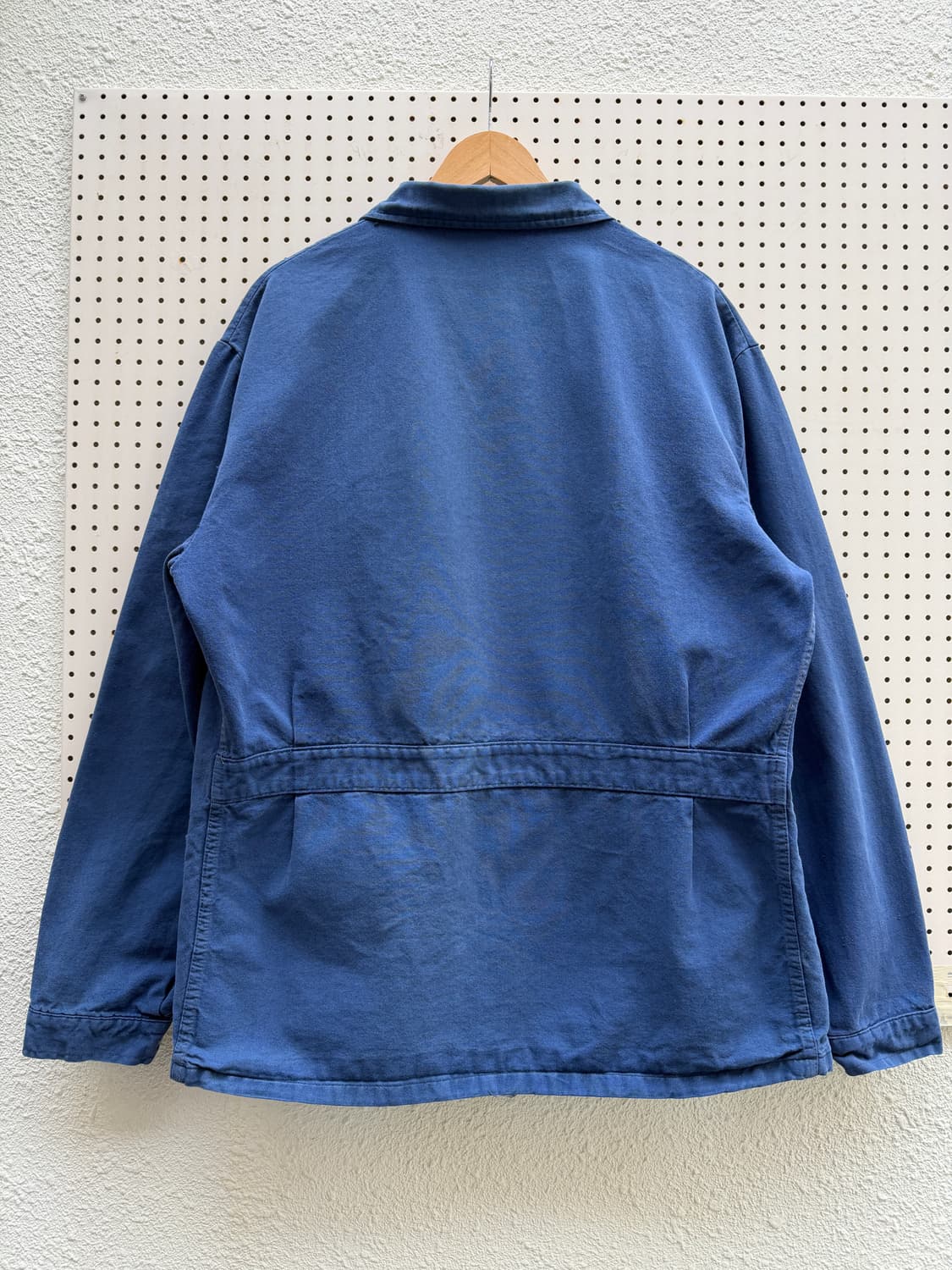 WASHED BLUE BELTED 4 POCKET 빈티지 프렌치워크자켓 상품이미지2
