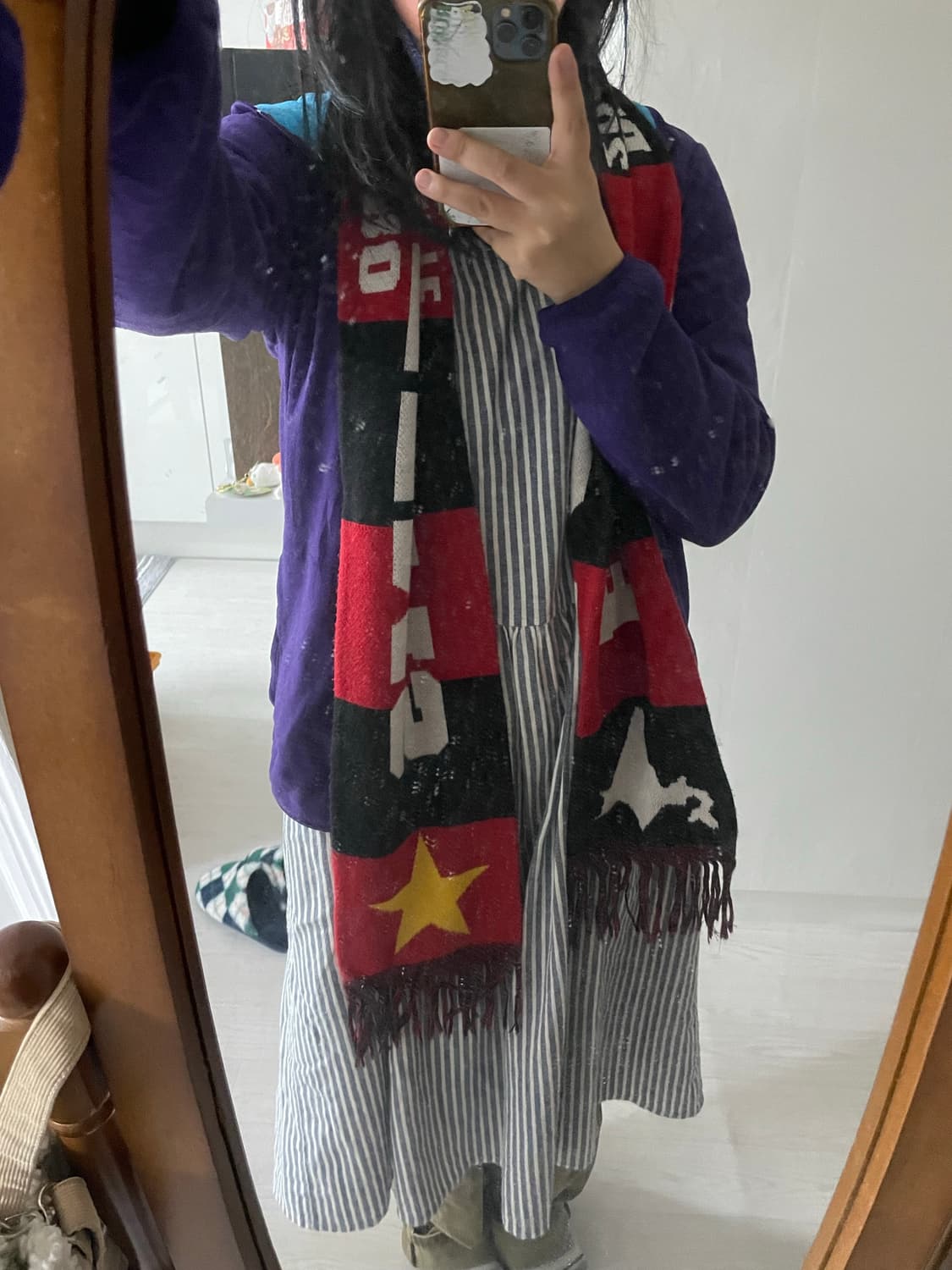 일본빈티지 머플러 목도리 상품이미지3