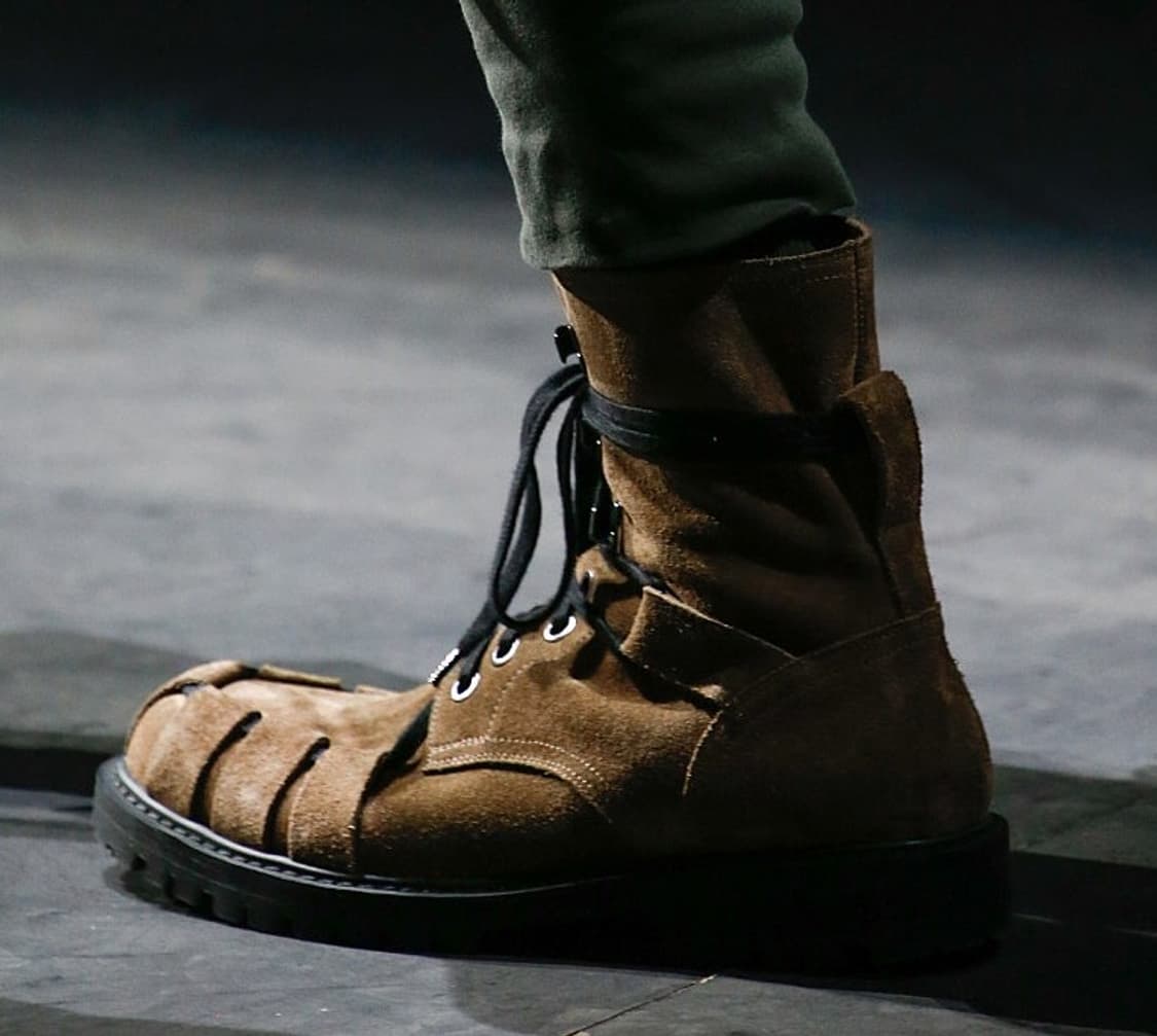  드리스반노튼 16AW 스웨이드 부츠 브라운 (42)  상품이미지1