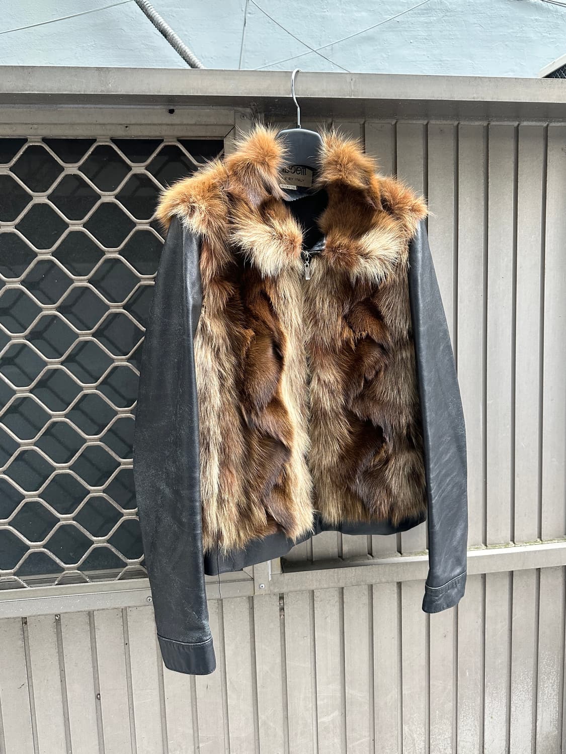 RABOEM lambs leather fox fur jacket 상품이미지1